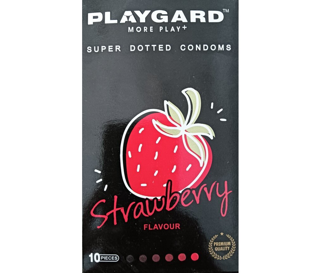 Playgard Strawberry Condoms 10's